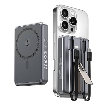 mophie Magsafe対応モバイルバッテリー MagSafe対応 モバイルバッテリー 5000mAh 急速充電 マグネット